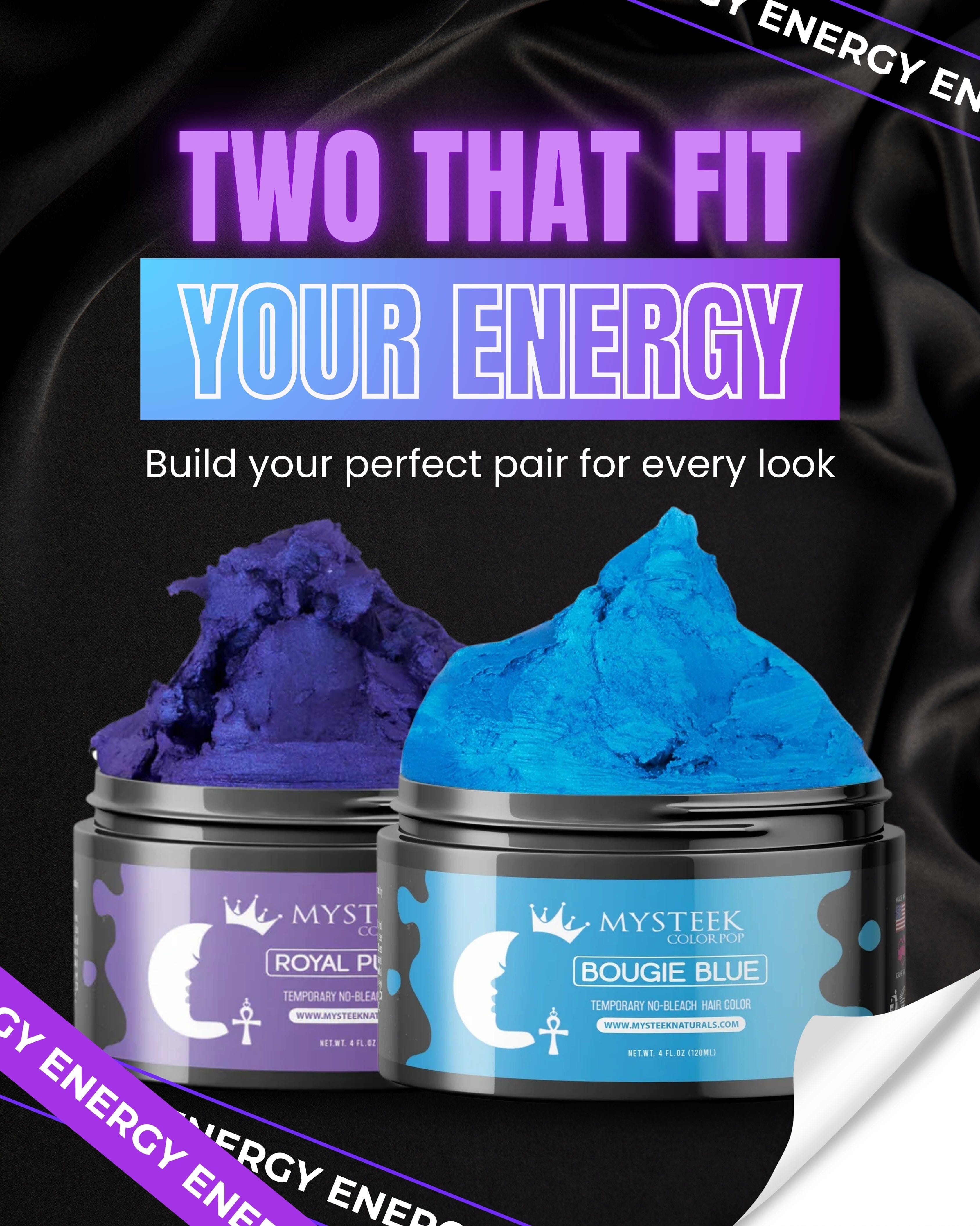 Bundle - Two Dope Set Mysteek Naturals Pack of 2