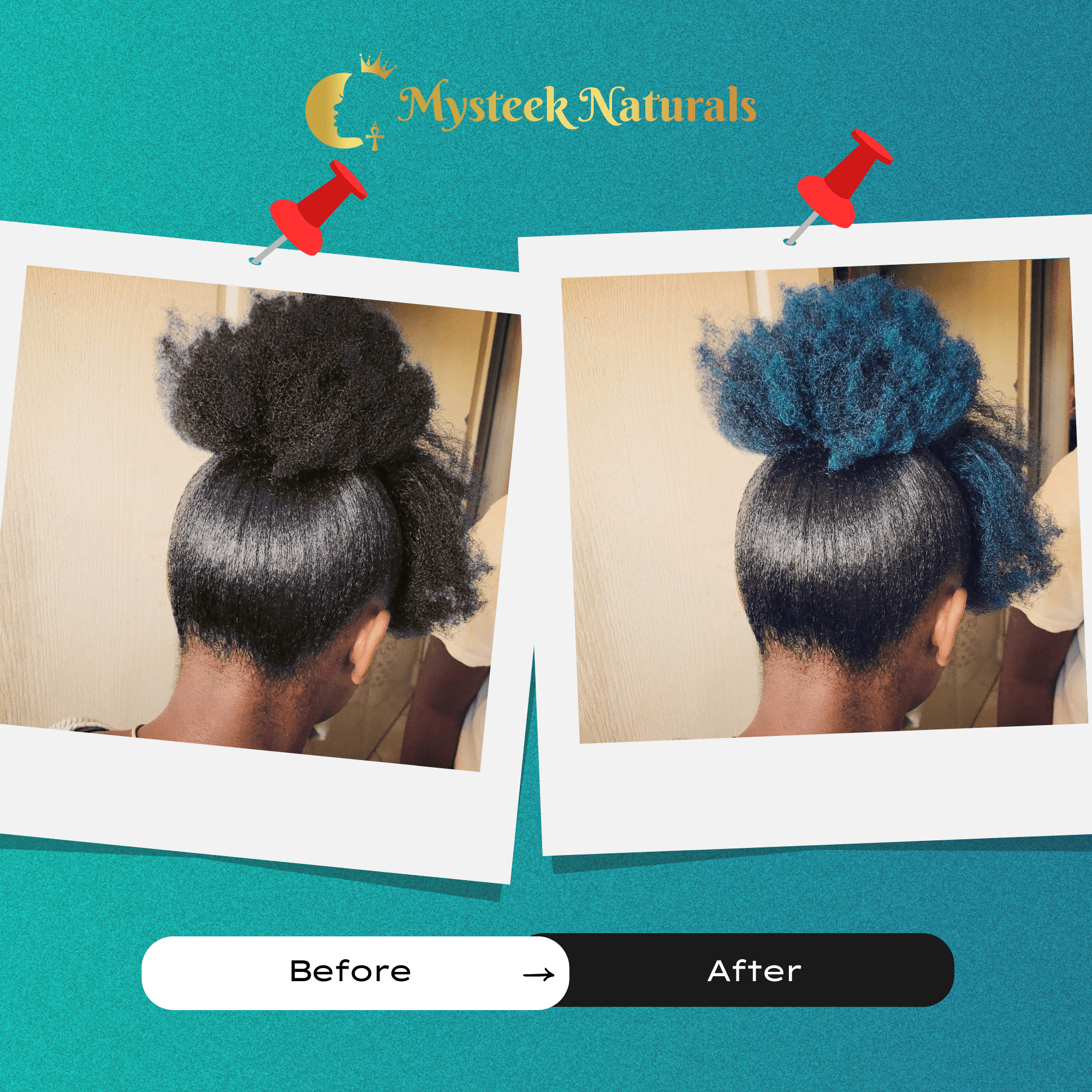 Twerkin Turquoise - Mysteek Color Pop Mysteek Naturals
