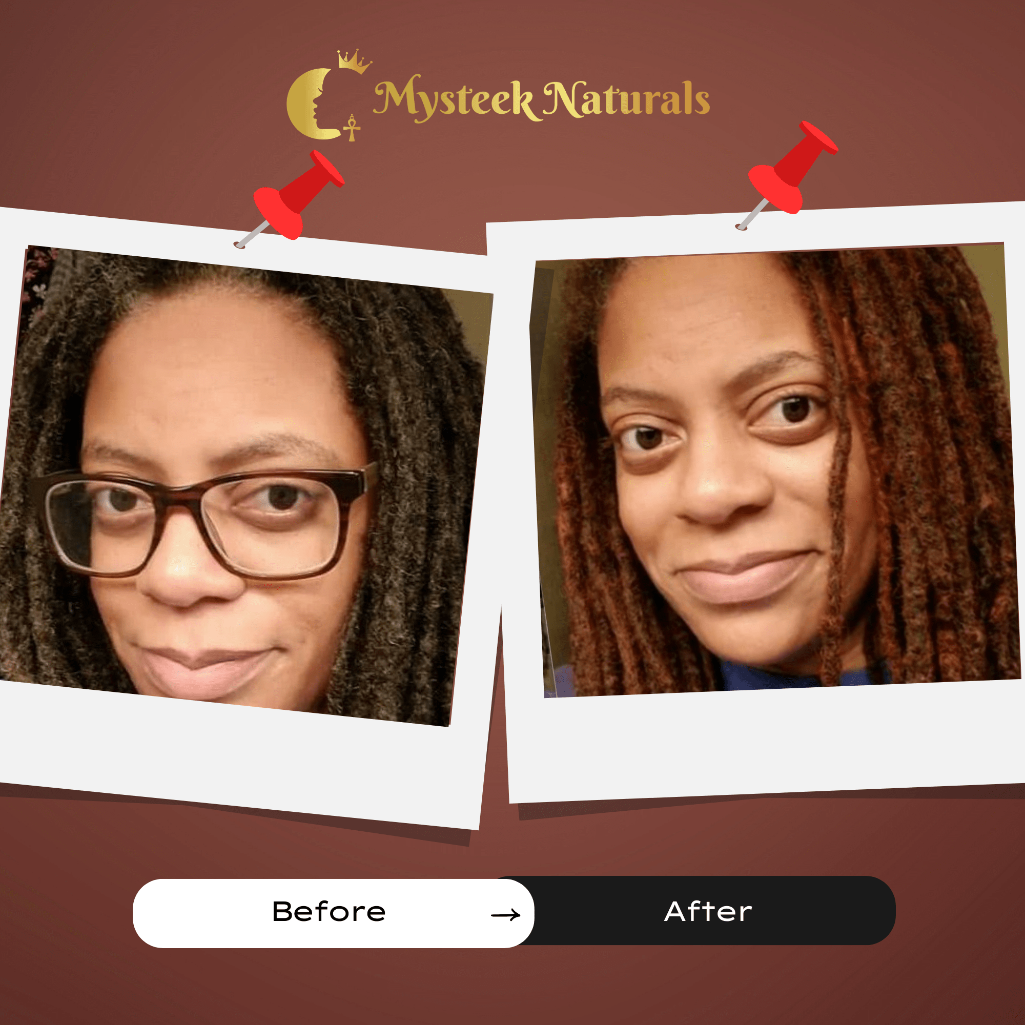 Assertive Auburn - Mysteek Color Pop Mysteek Naturals