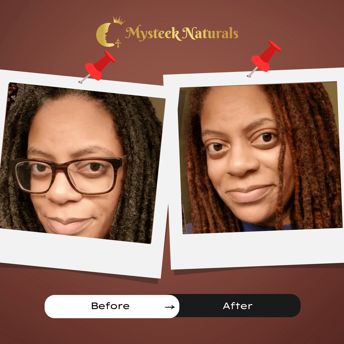 Assertive Auburn - Mysteek Color Pop Mysteek Naturals