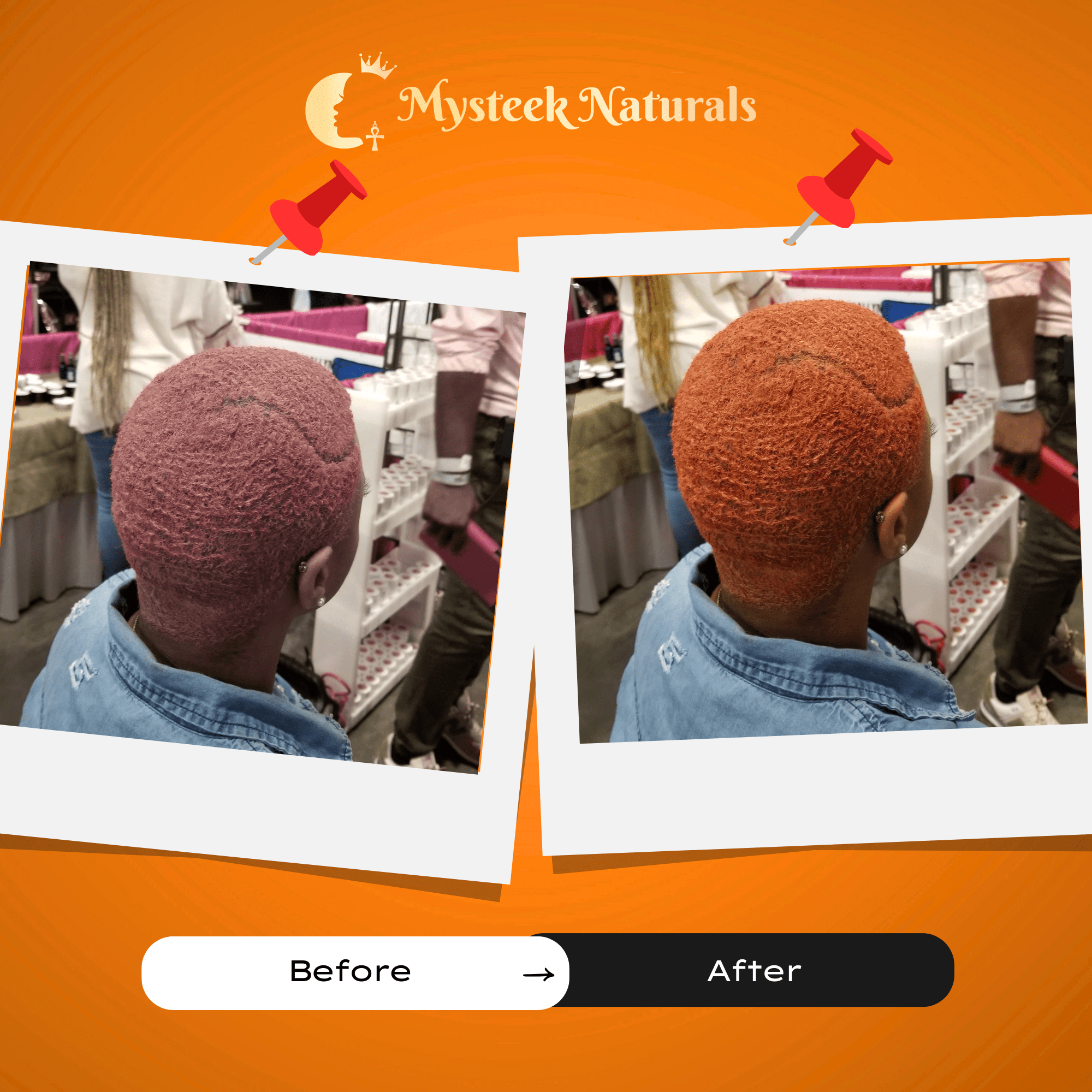 Oh Orange - Mysteek Color Pop Mysteek Naturals