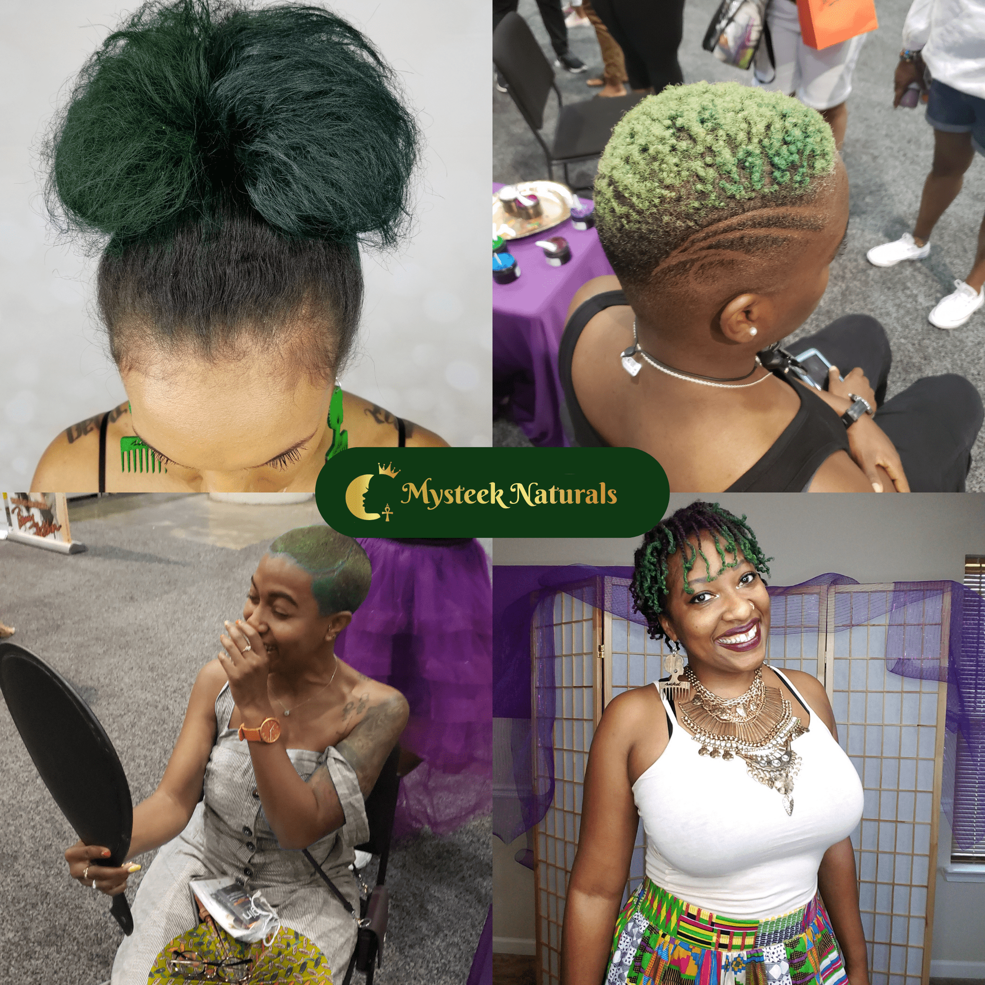 Glowing Green - Mysteek Color Pop Mysteek Naturals