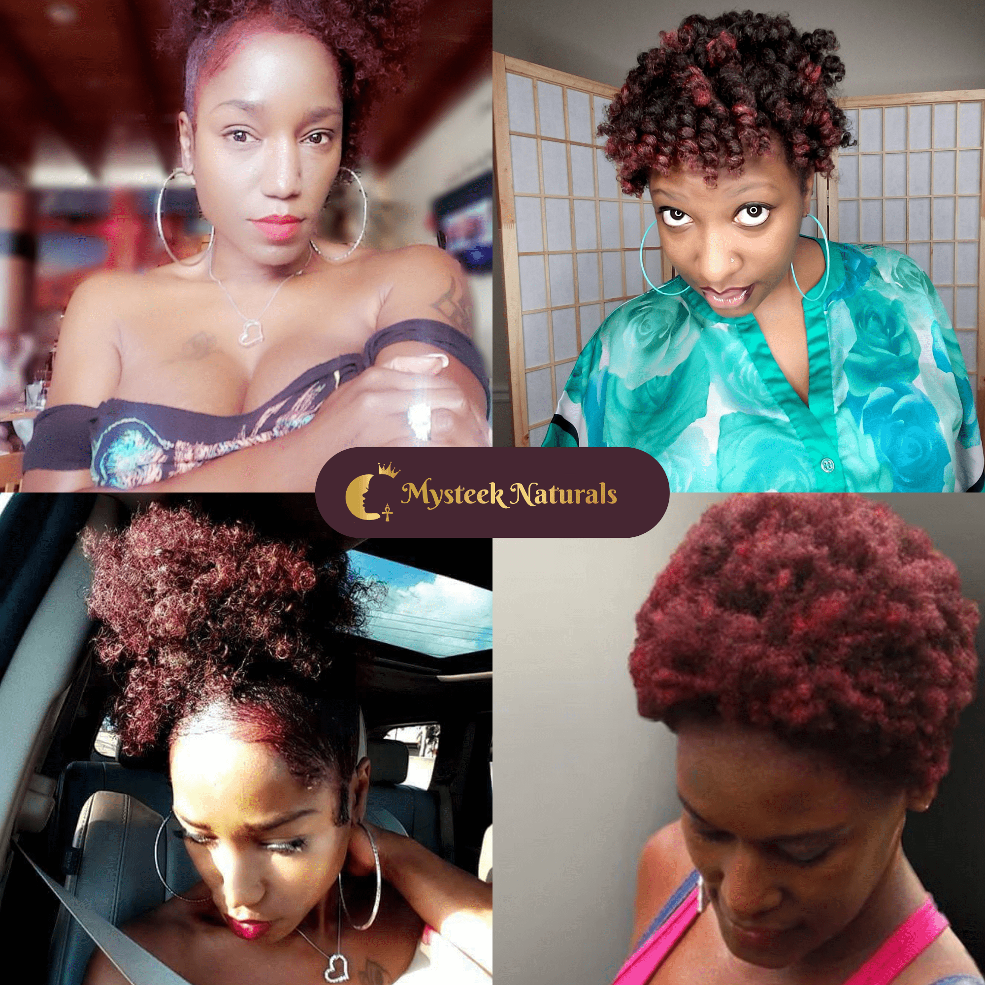 Mutha Maroon - Mysteek Color Pop Mysteek Naturals