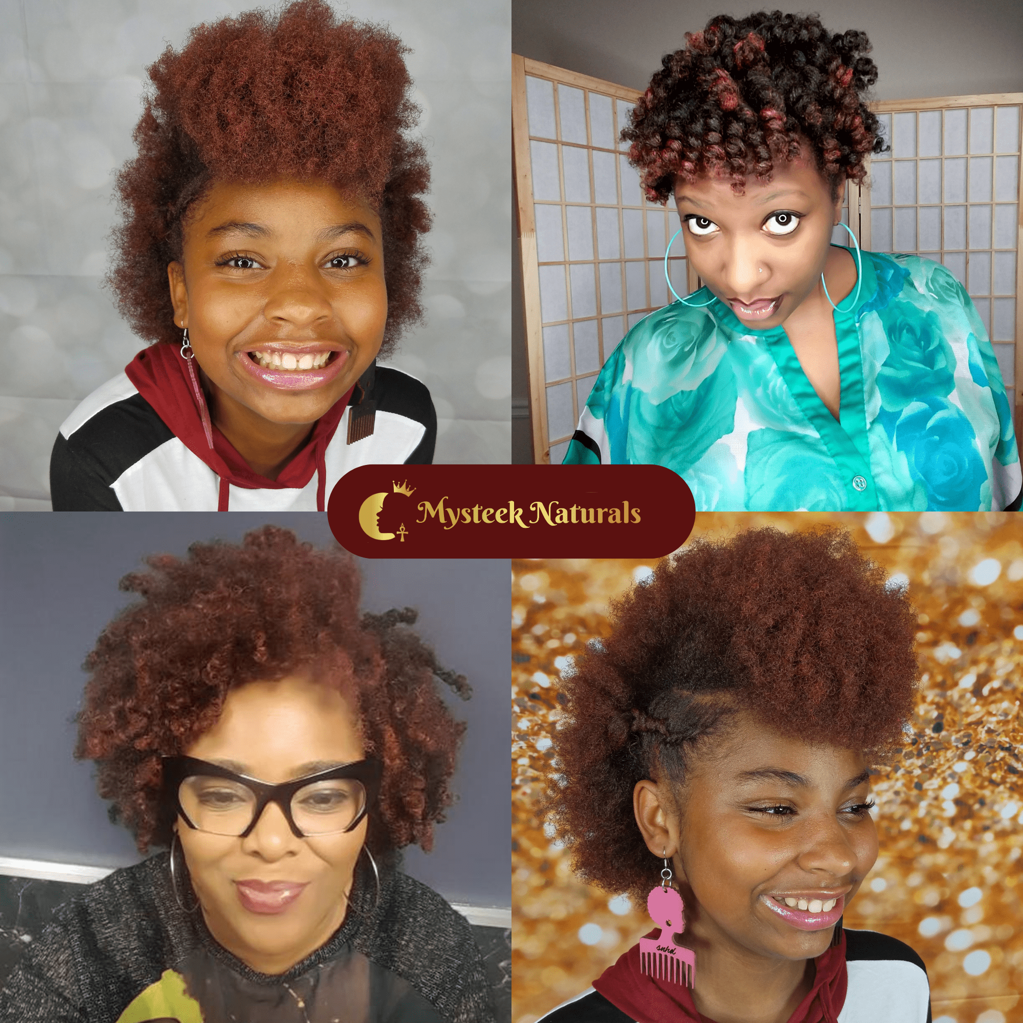Assertive Auburn - Mysteek Color Pop Mysteek Naturals