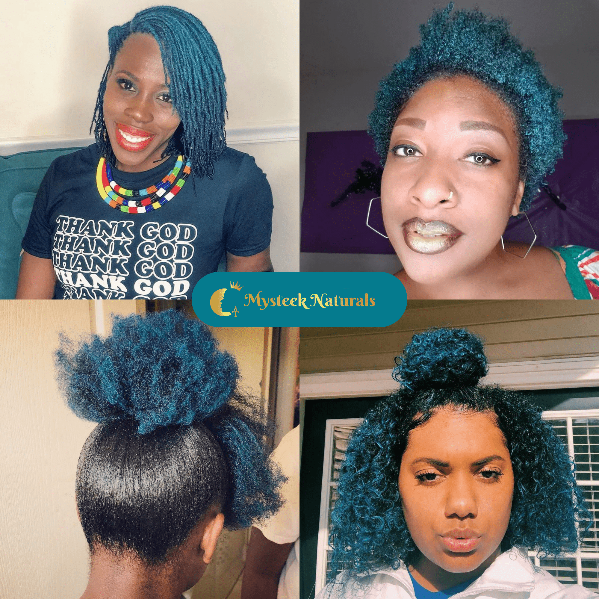 Twerkin Turquoise - Mysteek Color Pop Mysteek Naturals