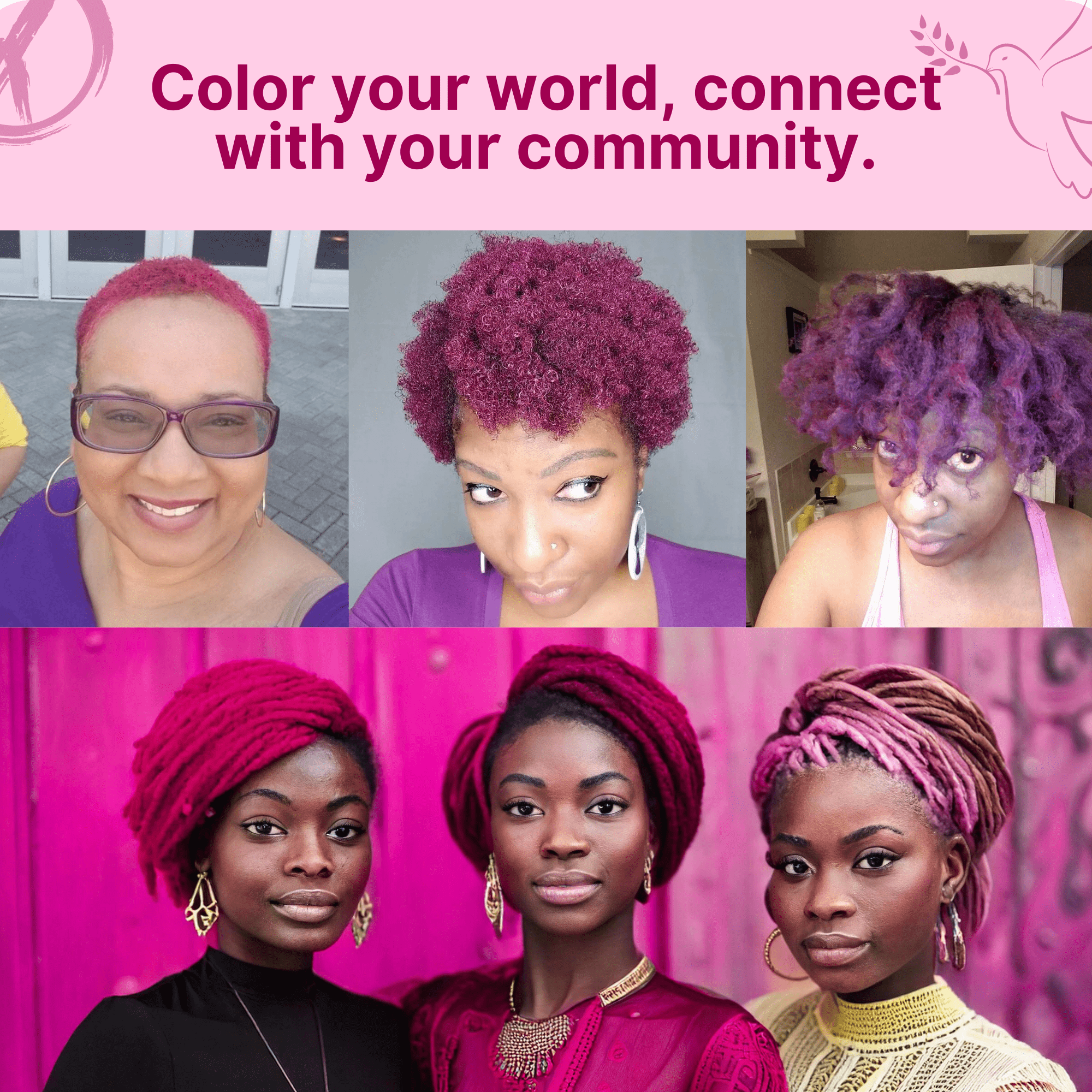 Fierce Fuchsia - Mysteek Color Pop Mysteek Naturals