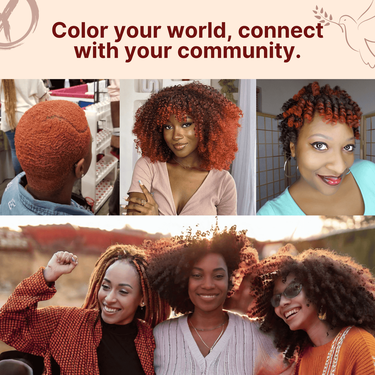 Assertive Auburn - Mysteek Color Pop Mysteek Naturals