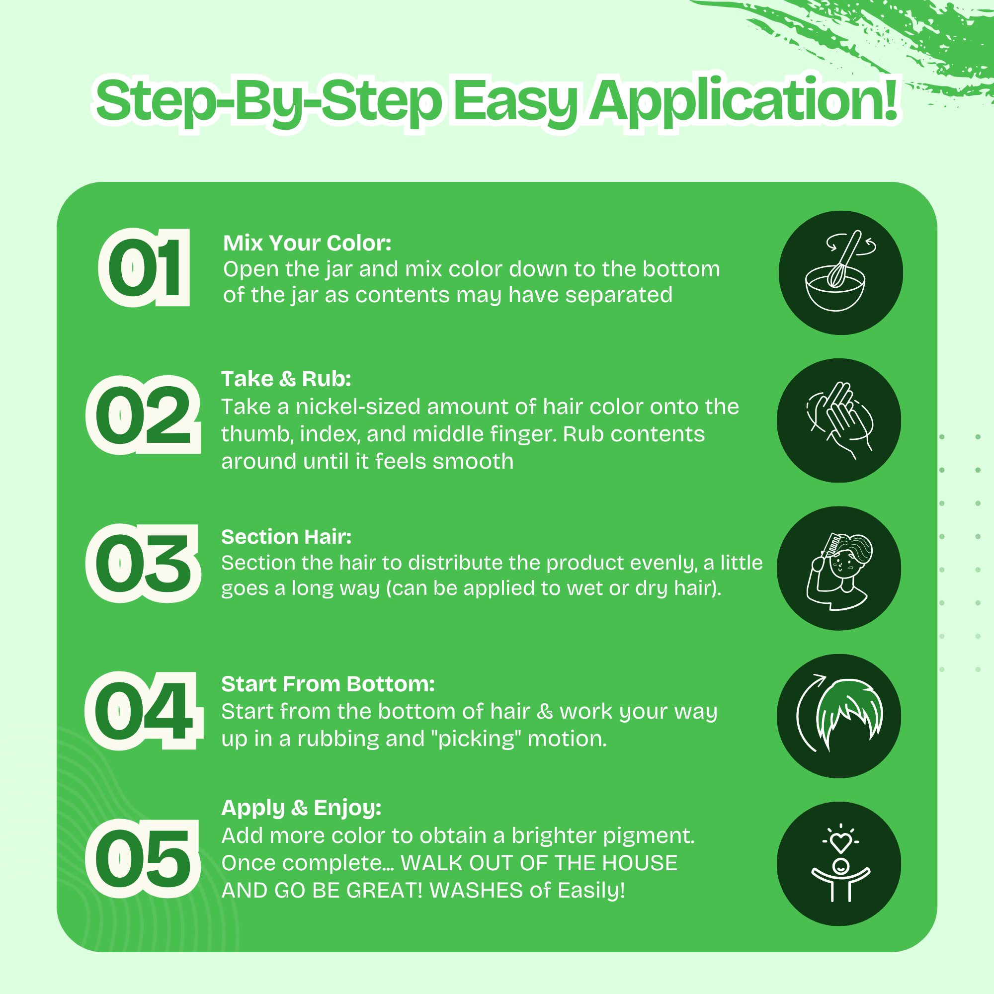 Glowing Green - Mysteek Color Pop Mysteek Naturals