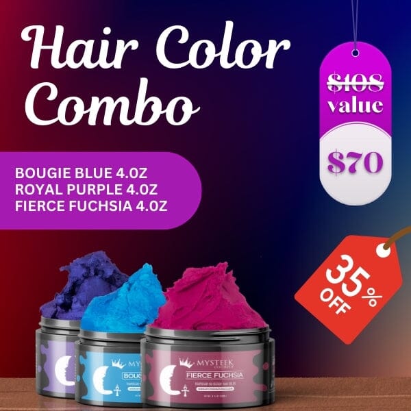 Hair Color Sleep Kit w/ FREE Bonnet 35%off Mysteek Naturals