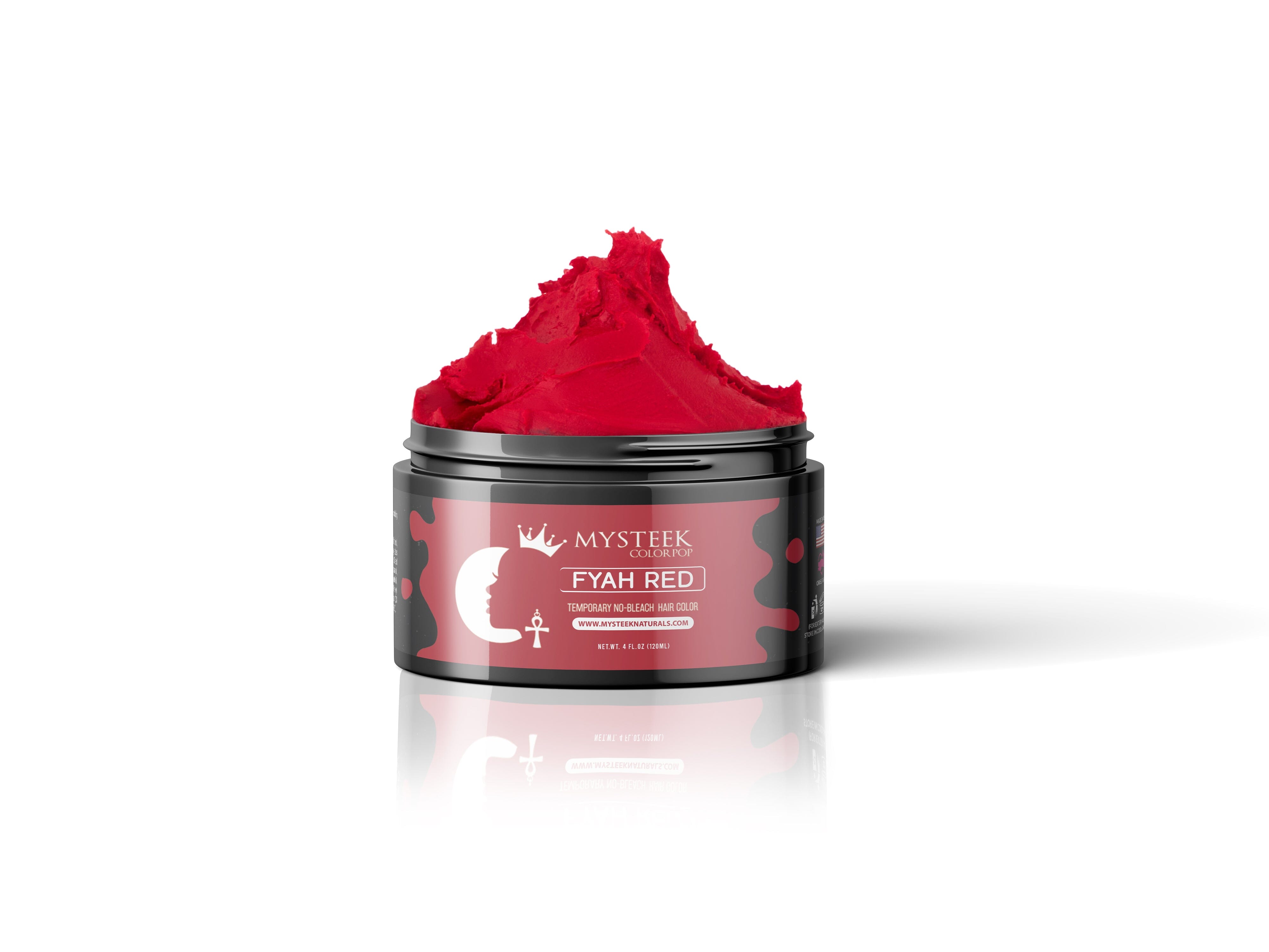 Fyah Red - Mysteek Color Pop Mysteek Naturals
