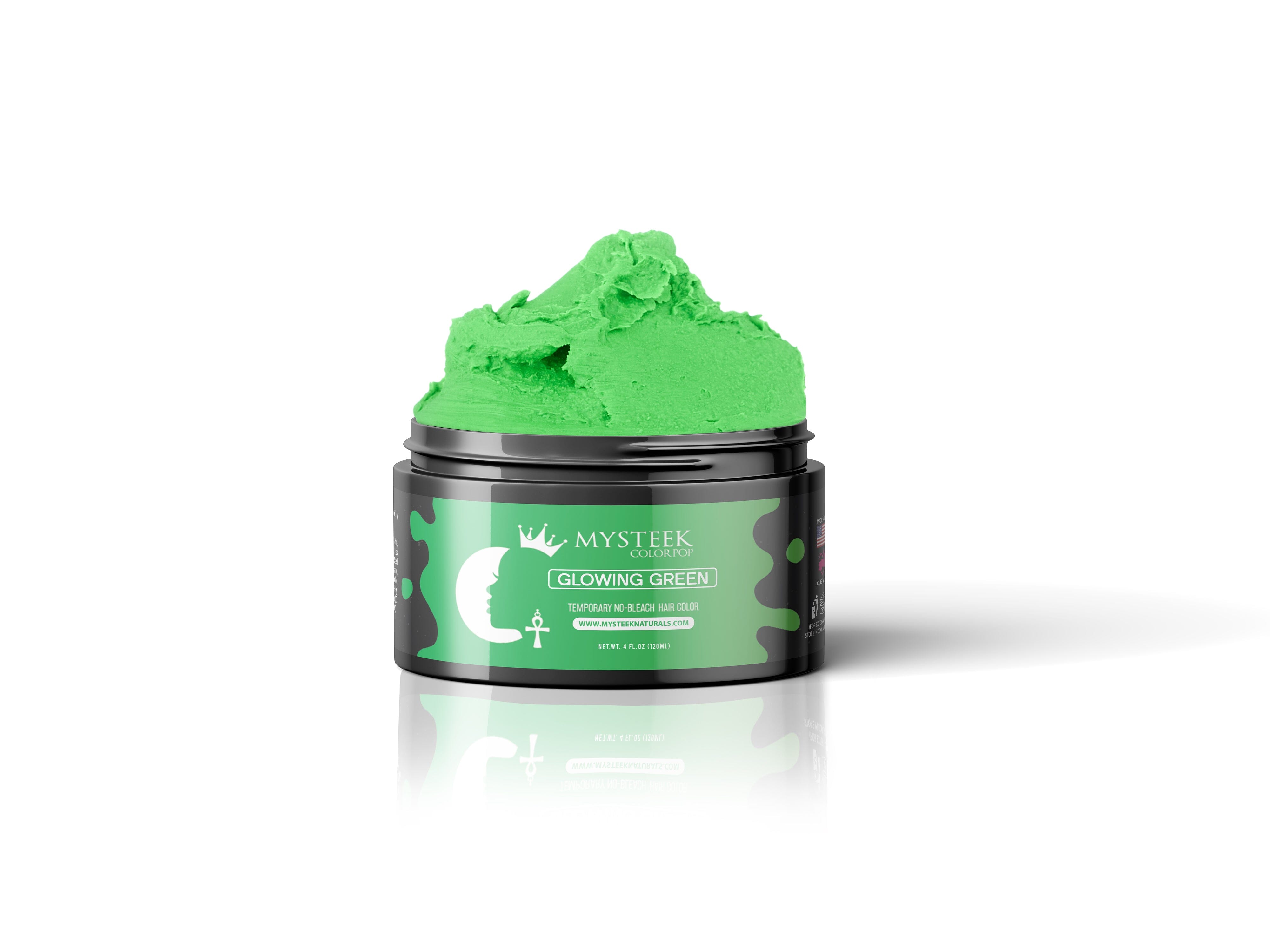 Glowing Green - Mysteek Color Pop Mysteek Naturals