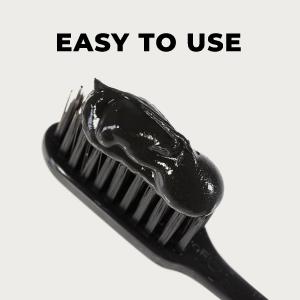 Coal White Toothpaste, Teeth Whitening Charcoal Toothpaste, Natural Toothpaste with Activated Charcoal, Fluoride Free Toothpaste for Oral Care (2 oz) Mysteek Naturals