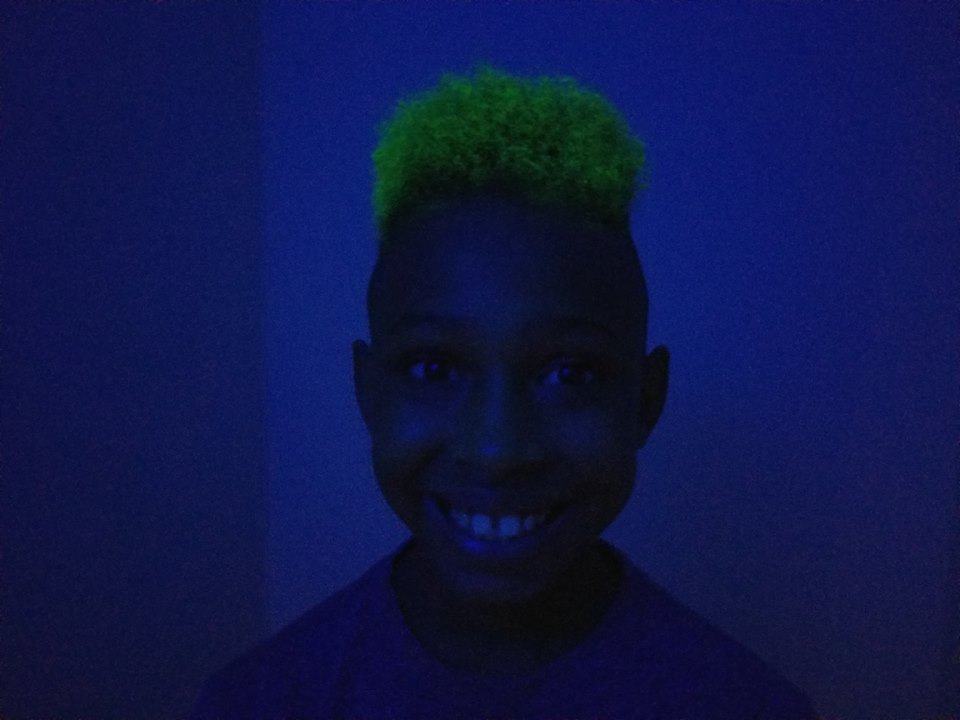 NEON-A-WEEN (Glow in the dark Hair color) Mysteek Color Pop Mysteek Naturals