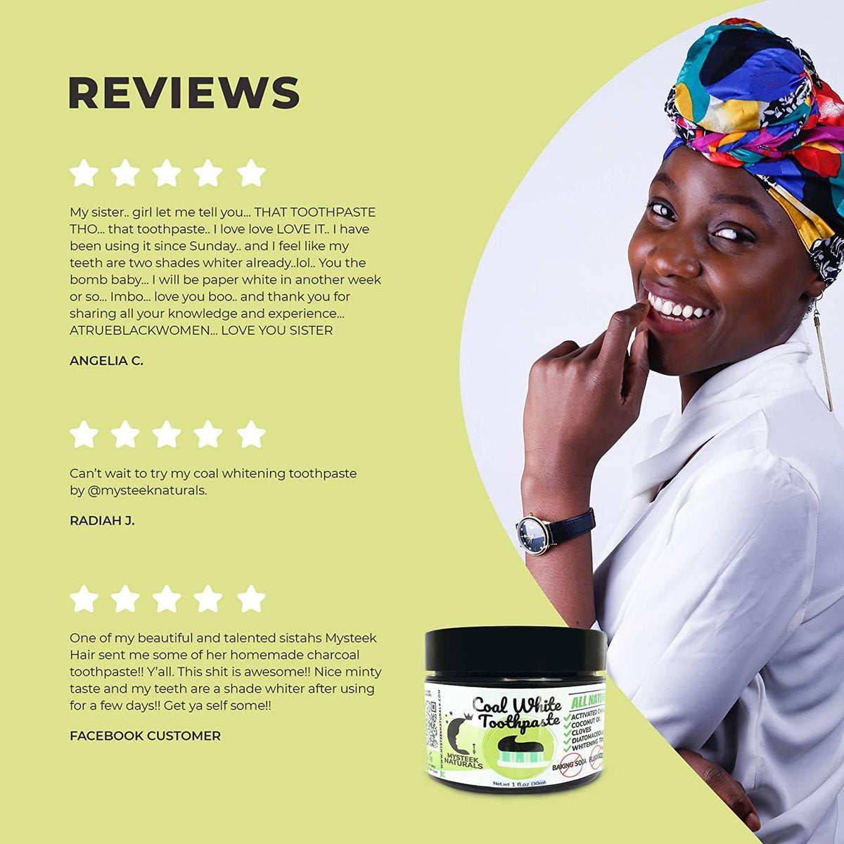 Charcoal Teeth Whitening Toothpaste Mysteek Naturals