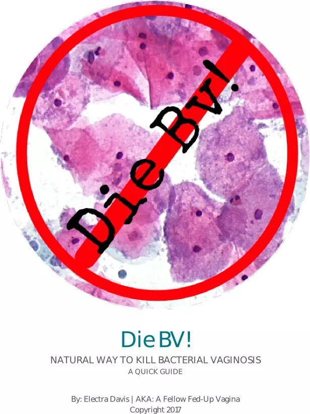 Die-Bv! Natural way to kill Bacterial Vaginosis Mysteek Naturals