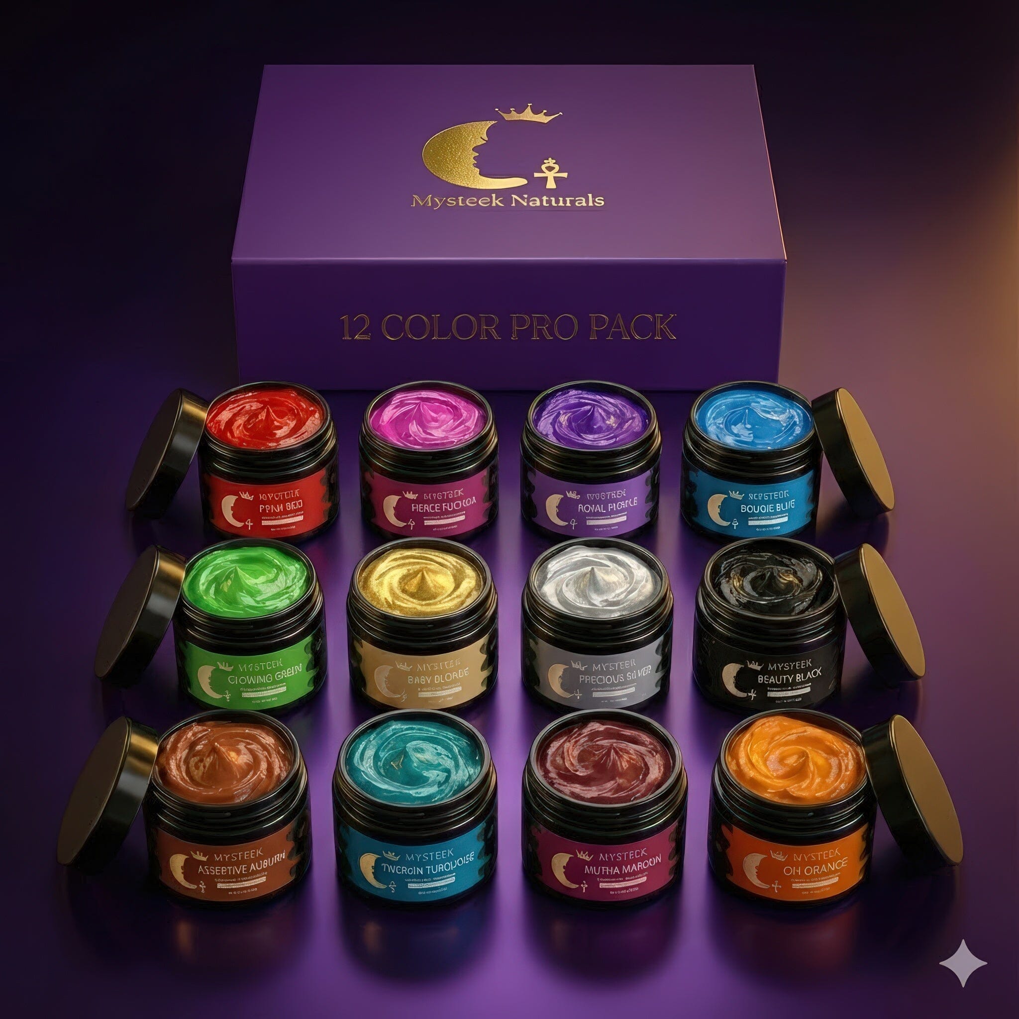 Temporary Hair Color & Dye – Vibrant, Chemical-Free Hair Coloring