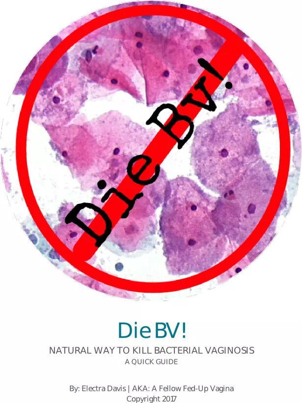 Die-Bv! Natural way to kill Bacterial Vaginosis Mysteek Naturals 